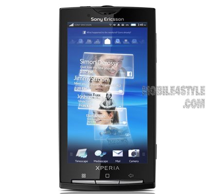 Xperia X10 Black (SonyEricsson) - Clicca l'immagine per chiudere