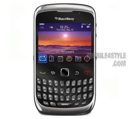 9300 Curve 3G - graphite grey QWERTZ (BlackBerry) - Clicca l'immagine per chiudere