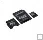 16 GB microSDHC - Class 10 - incl. 2 adapt. (Kingston) 16 GB microSDHC - Class 10 - incl. 2 adapt. (Kingston)