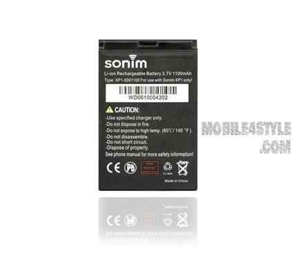 Battery 1850mAh - XP3.20 QUEST (Sonim) - Clicca l'immagine per chiudere