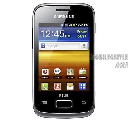 GT-S6102 Galaxy Y Duos Black (Samsung) - Clicca l'immagine per chiudere