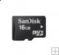 16 GB microSDHC - Class 2 - no adapt. (Sandisk) 16 GB microSDHC - Class 2 - no adapt. (Sandisk)
