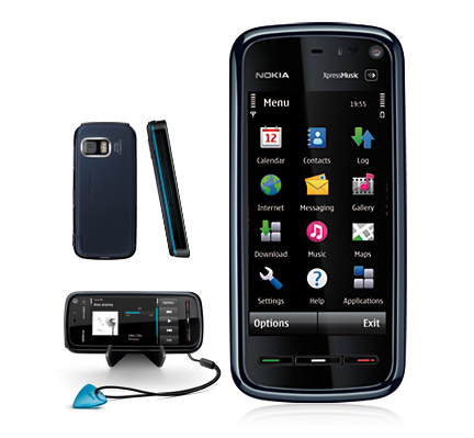 5800 XpressMusic Blue/Red (Nokia) - Clicca l'immagine per chiudere
