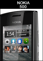 NOKIA 500 Black